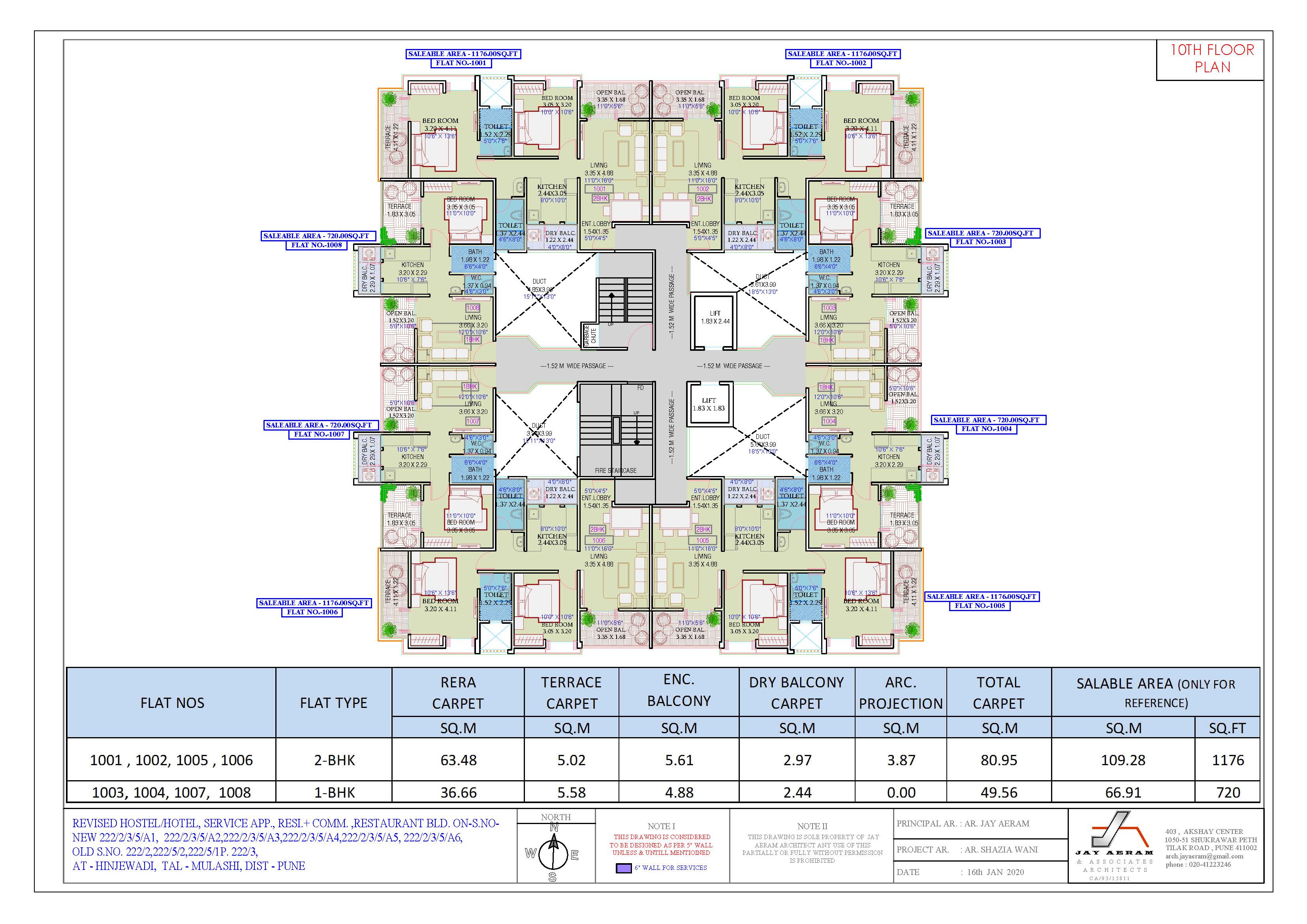 10TH FLOOR PLAN