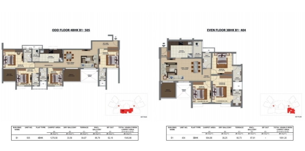 floor layout, Dhanori, pune